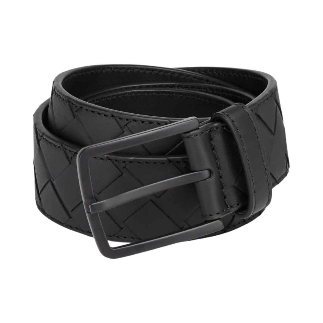 보테가 베네타 카프스킨 벨트 블랙(Bottega Veneta Calfskin Belt Black)
