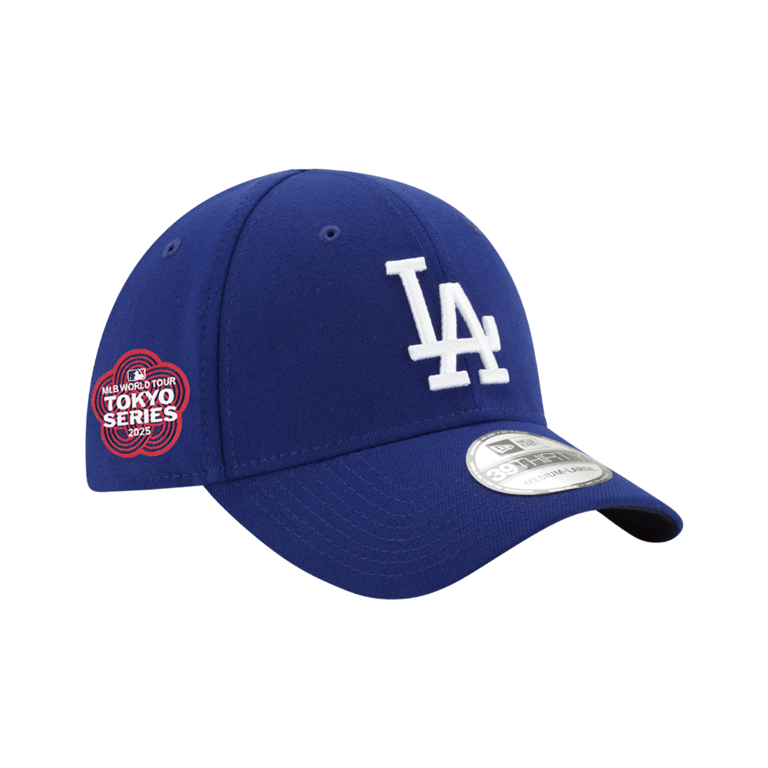 뉴에라 MLB LA 다저스 도쿄 시리즈 39써티 팀 클래식 볼캡 다크 로얄(New Era MLB LA Dodgers Tokyo Series 39Thirty Team Classic Ball Cap Dark Royal) - 2
