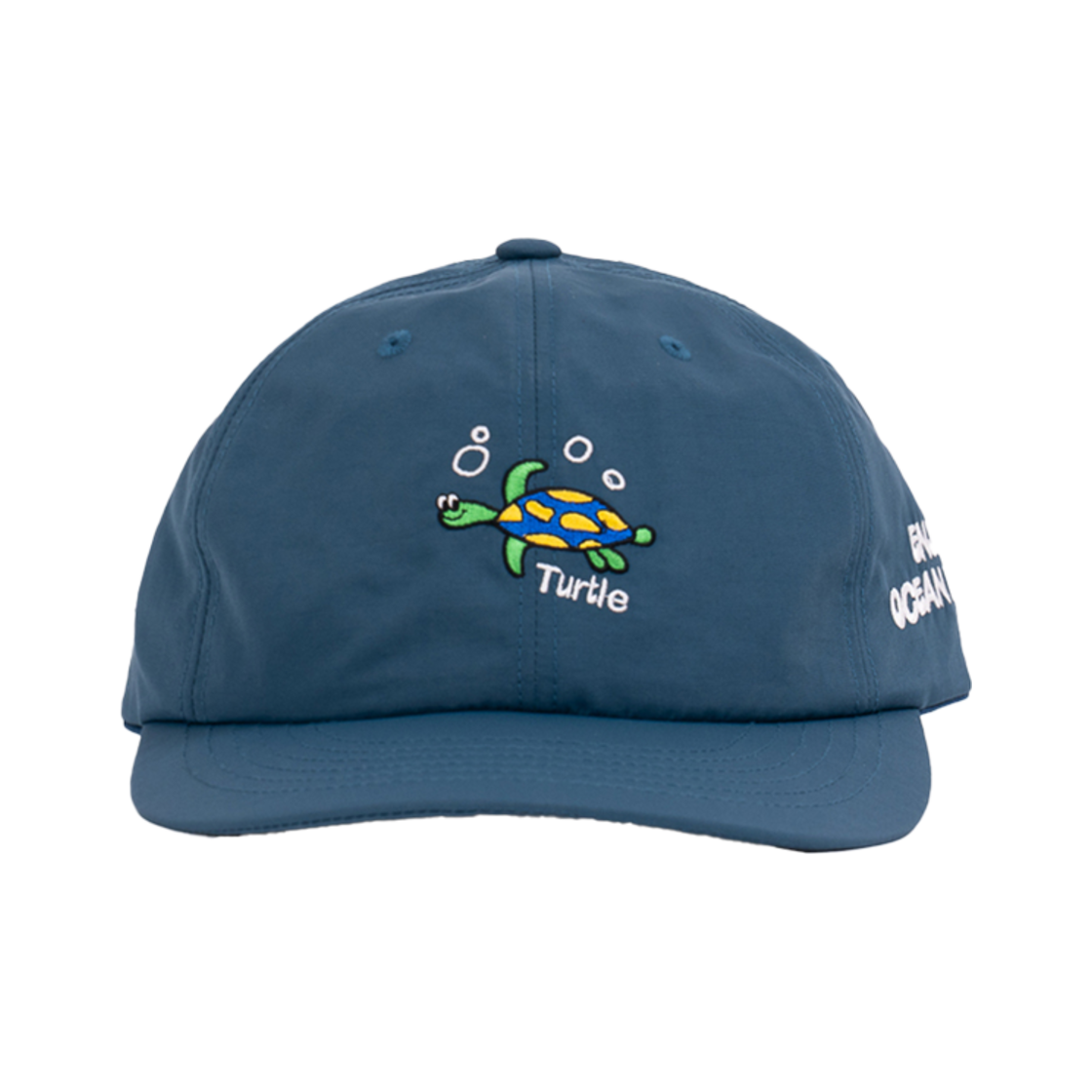 250512 Bigwave Collective TURTLE NYLON WIDE CAP (TEAL BLUE)