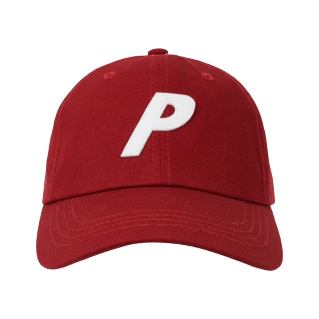 팔라스 캔버스 P 6-패널 캡 버건디 - 21FW(Palace Canvas P 6-Panel Burgundy - 21FW) - 2