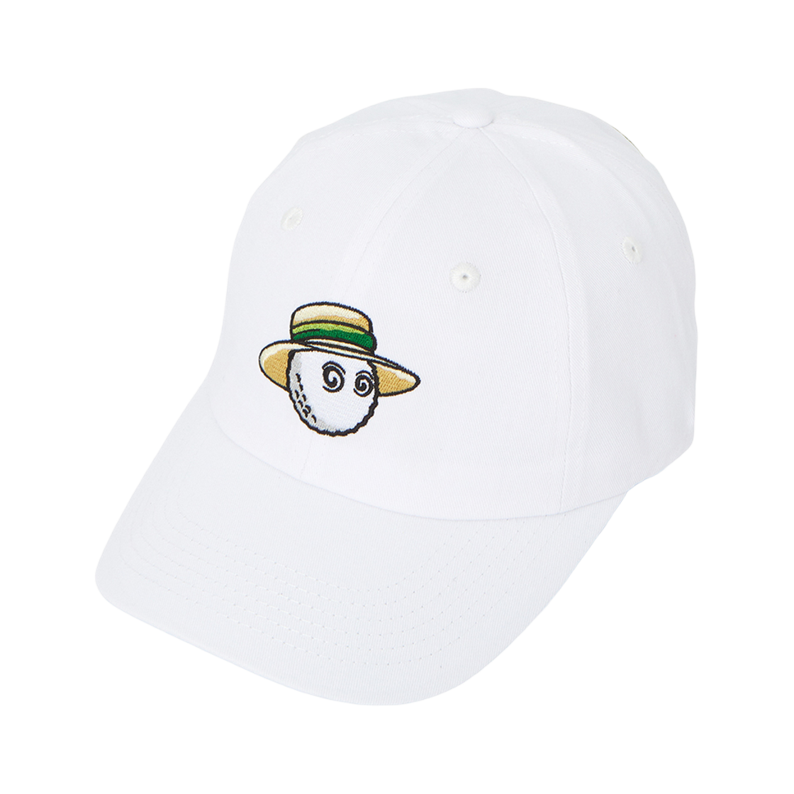 M9175WHT Malbon Golf Ball Cap White