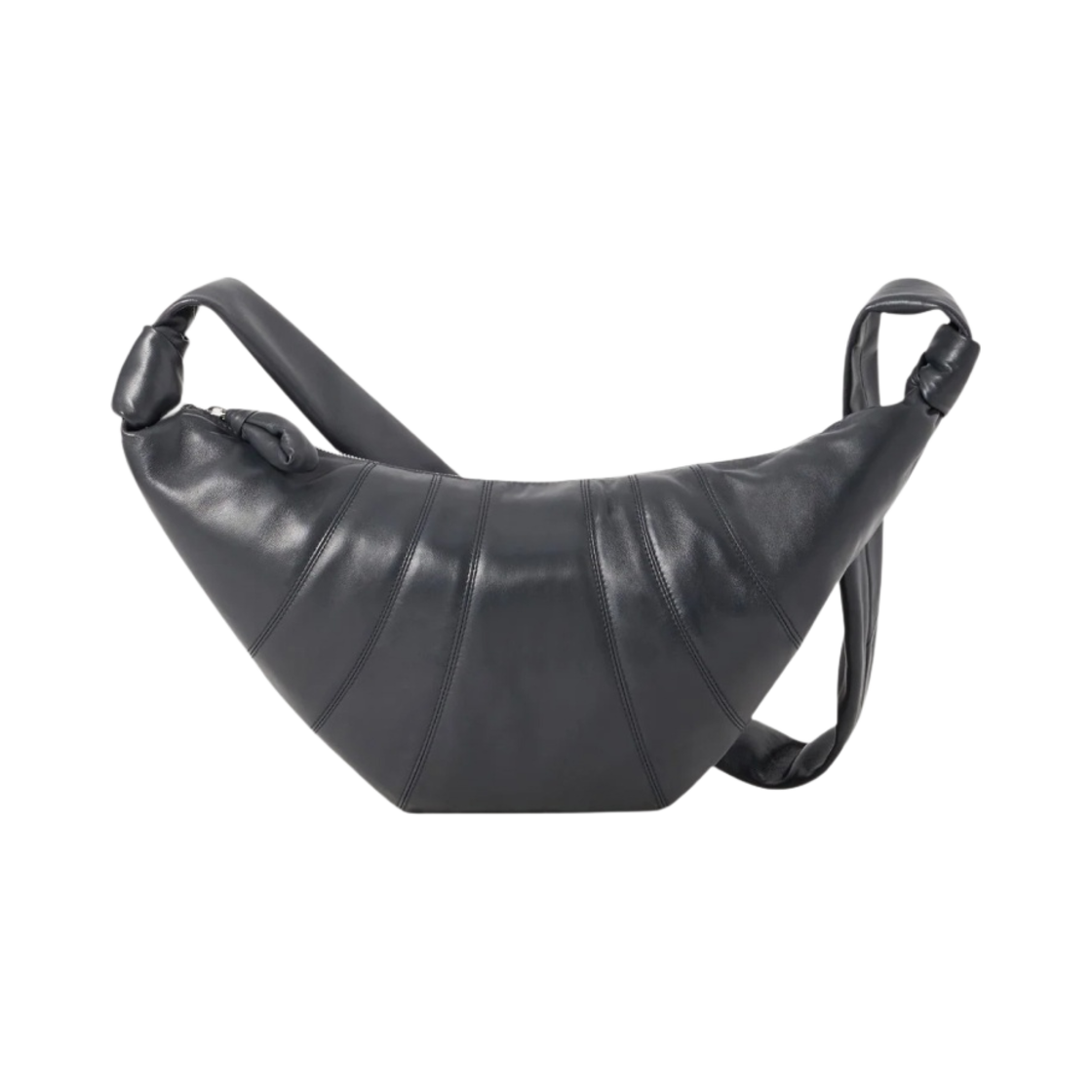 르메르 미디움 크루아상 백 소프트 나파 레더 아스팔트(Lemaire Medium Croissant Bag Soft Nappa Leather Asphalt) - 1