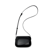 Zara Minimal Box Crossbody Bag Black