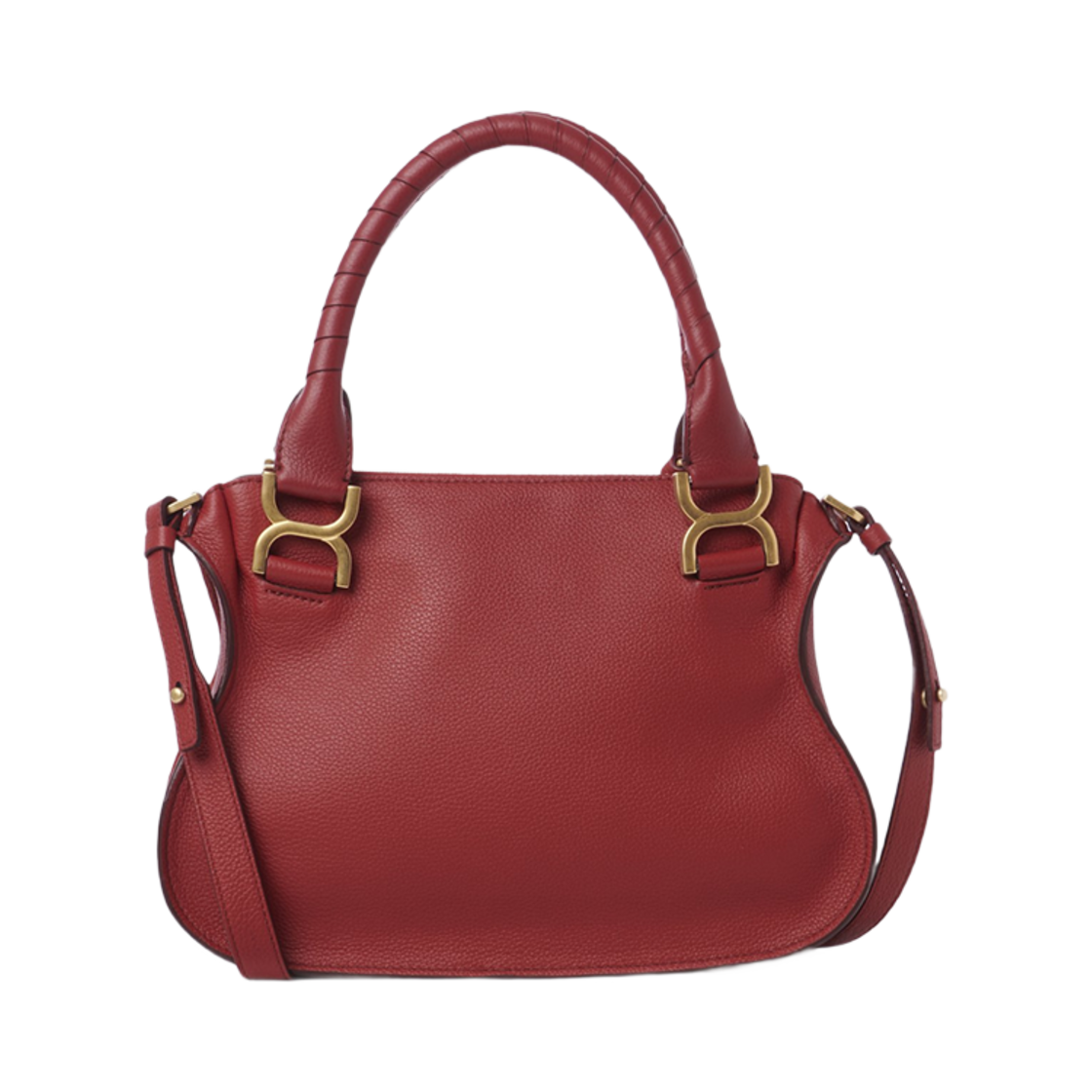 끌로에 마르씨 스몰 더블 캐리 백 레디쉬 핑크(Chloe Marcie Small Double Carry Bag Reddish Pink) - 2