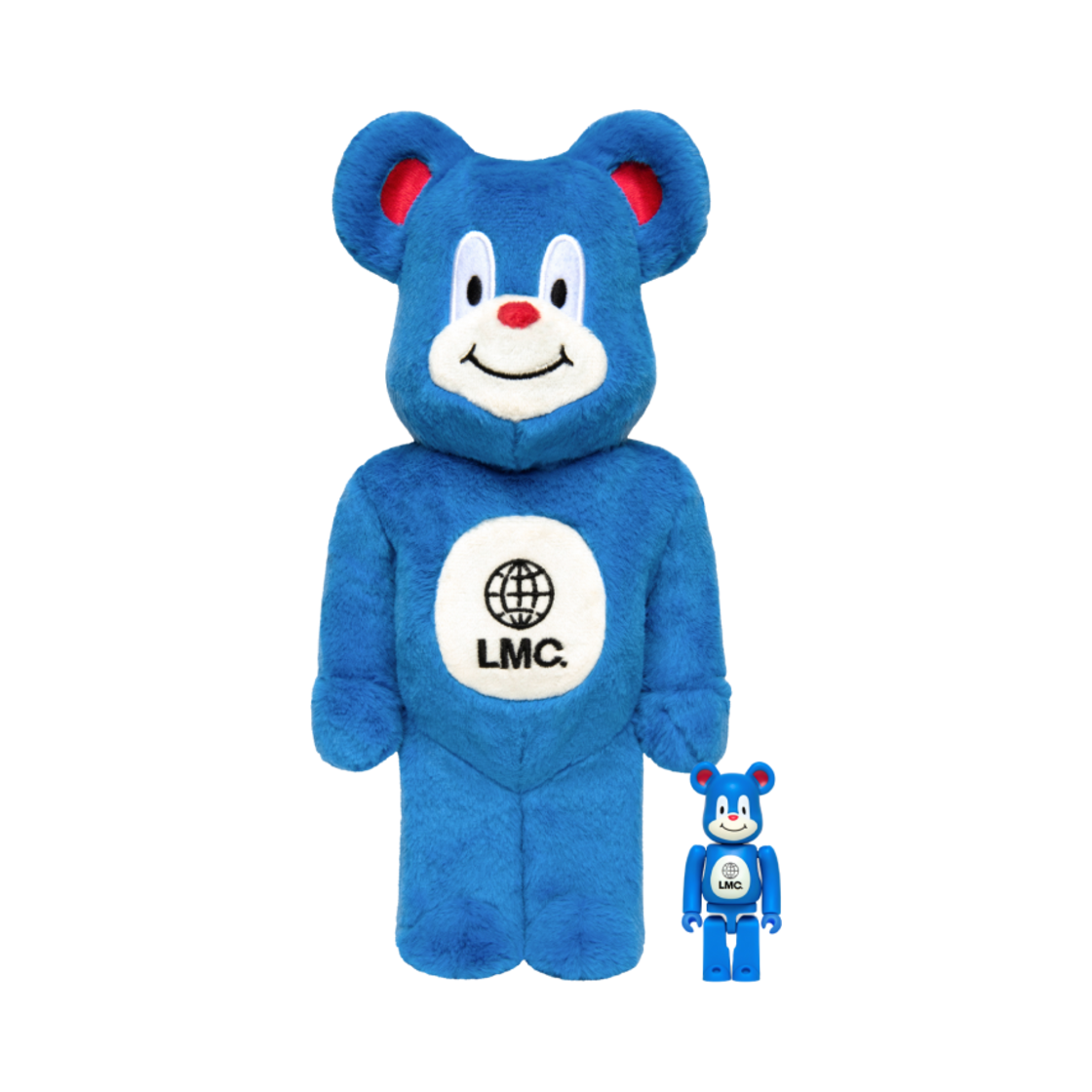 베어브릭 x LMC 100% & 400% 세트 블루(Bearbrick x LMC 100% & 400% Set Blue)