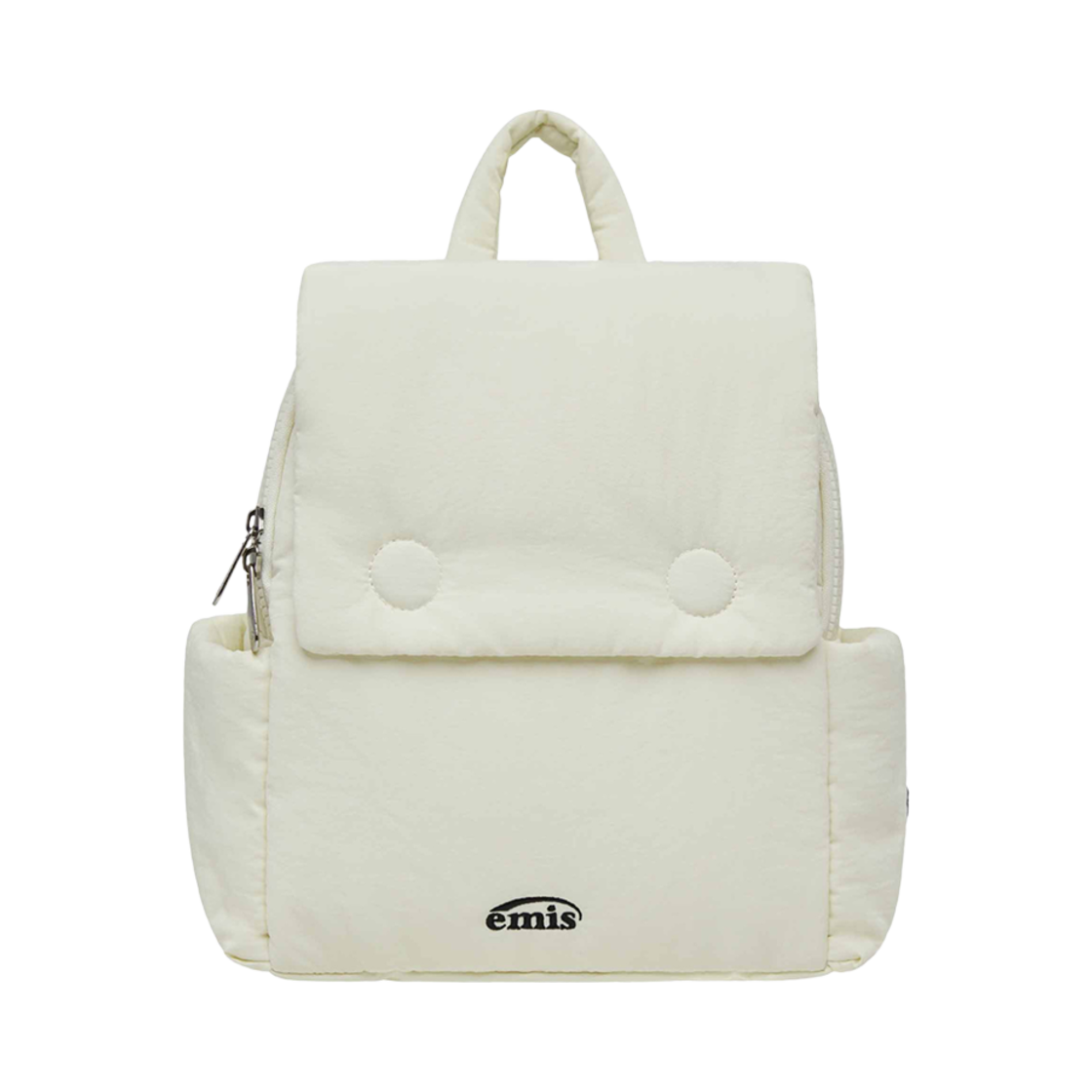 이미스 나일론 패디드 백팩 아이보리(Emis Nylon Padded Backpack Ivory)