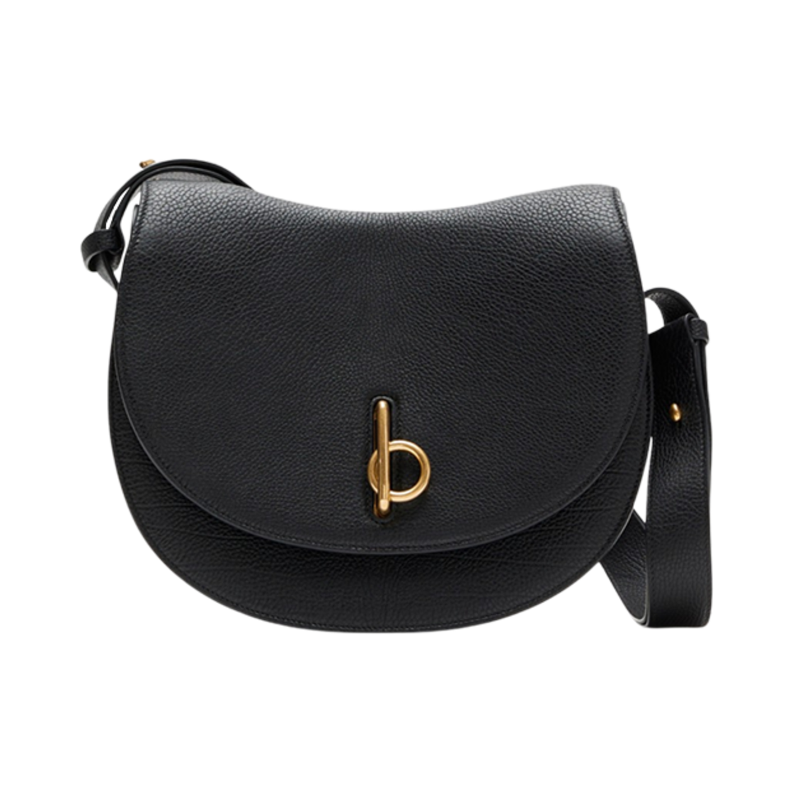 (W) 버버리 미디움 락킹 호스 백 블랙(Burberry Medium Rocking Horse Bag Black) - 1