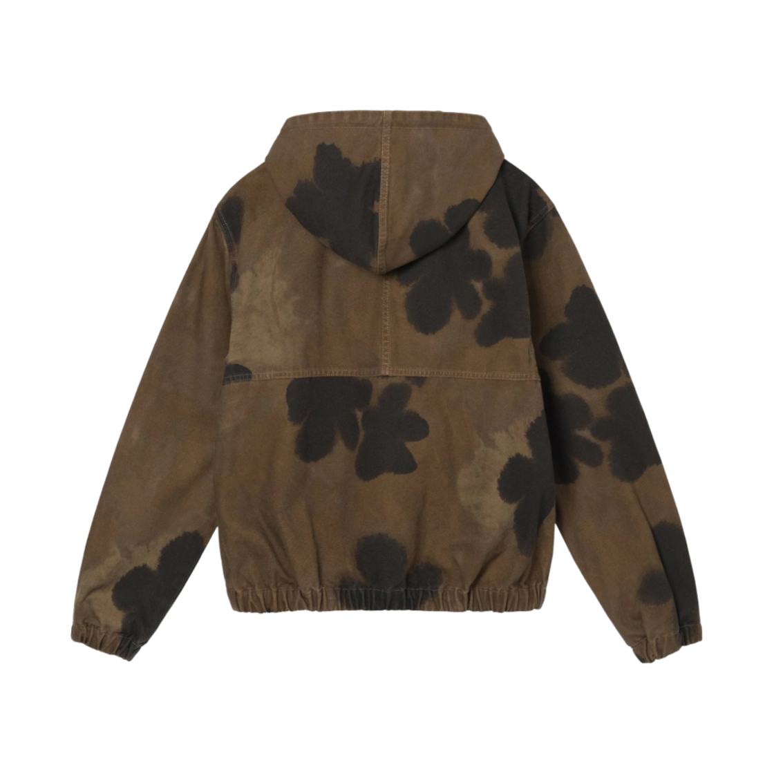 스투시 플로랄 다이 워크 자켓 브라운(Stussy Floral Dye Work Jacket Brown) - 2