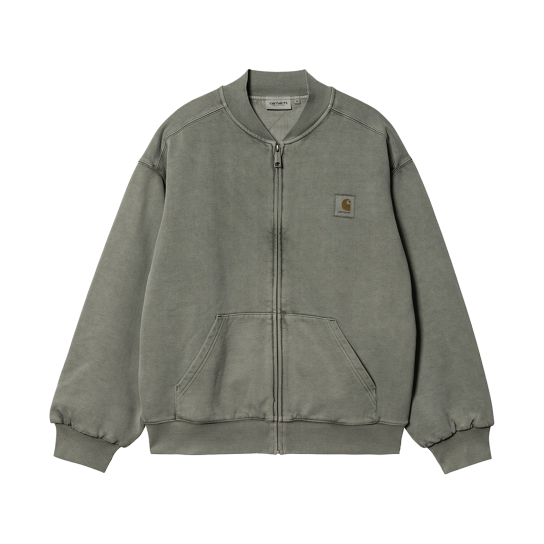 I032336-1ND-GD Carhartt WIP Vista Sweat Bomber Smoke Green