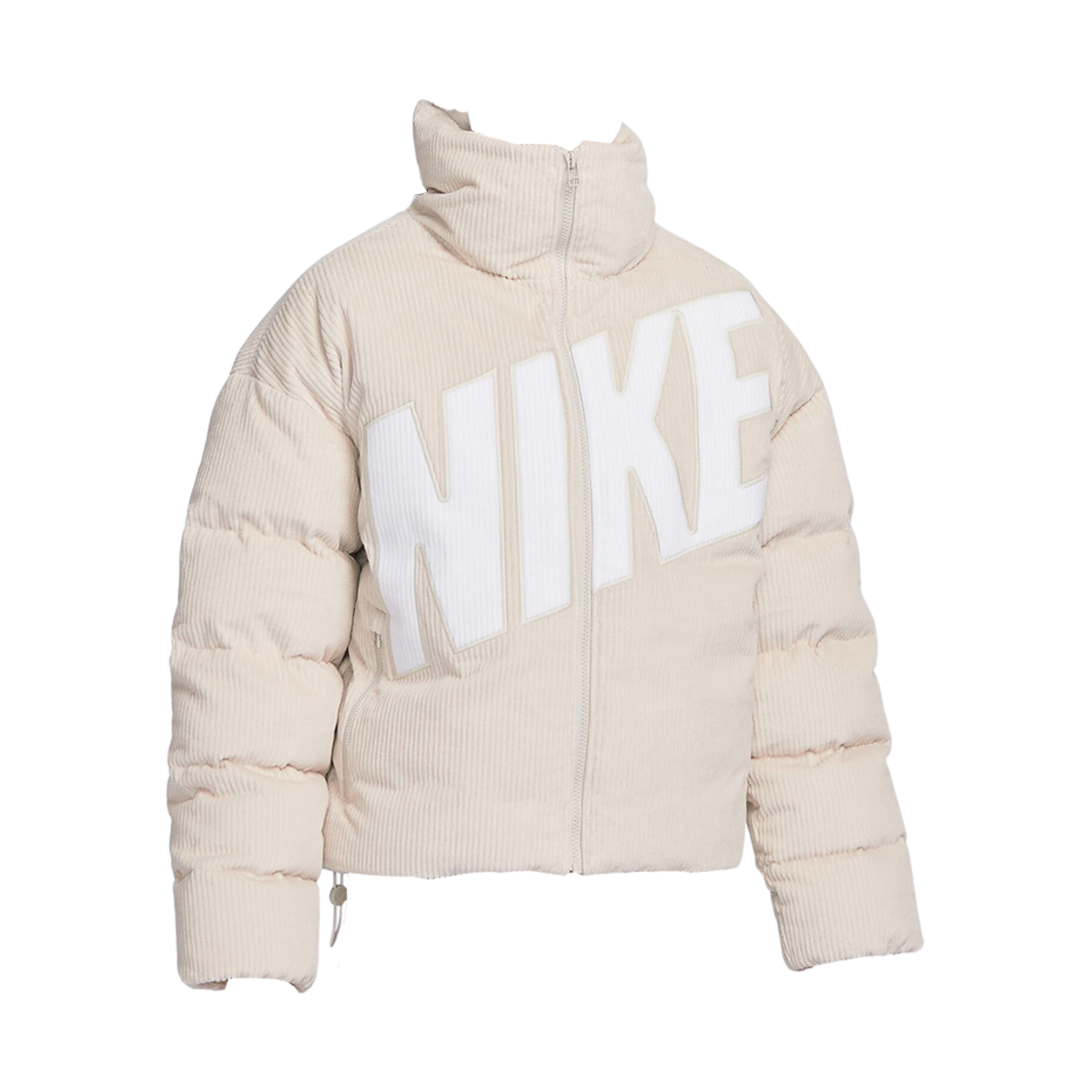 FD8214-104 (W) Nike NSW Essential Therma-Fit Oversized Corduroy Puffer Jacket Light Orewood Brown - Asia
