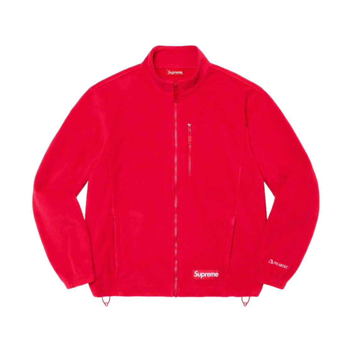 슈프림 폴라텍 집 자켓 레드 - 22FW(Supreme Polartec Zip Jacket Red - 22FW) - 1