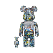 Bearbrick My First Bearbrick Baby Jackson Pollock Studio Ver. 100% & 400% Set