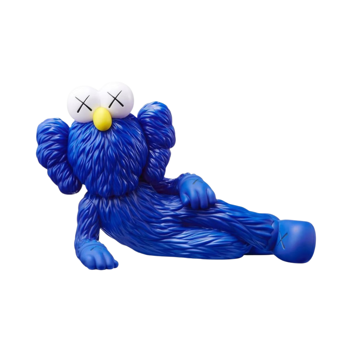 - Kaws Time Off Vinyl Figure Blue
