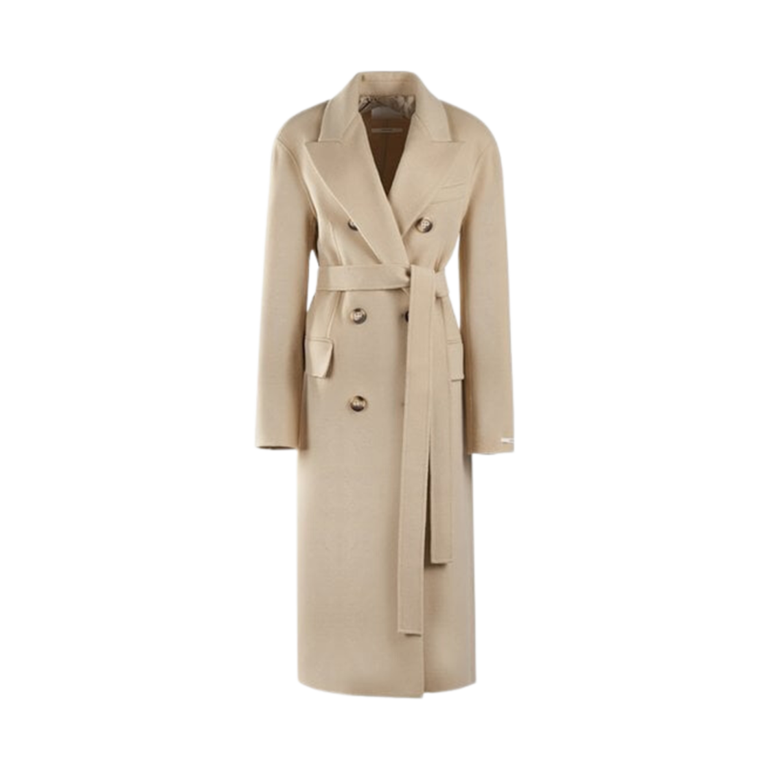TRESA-085 (W) Max Mara Tresa Wool Coat Beige