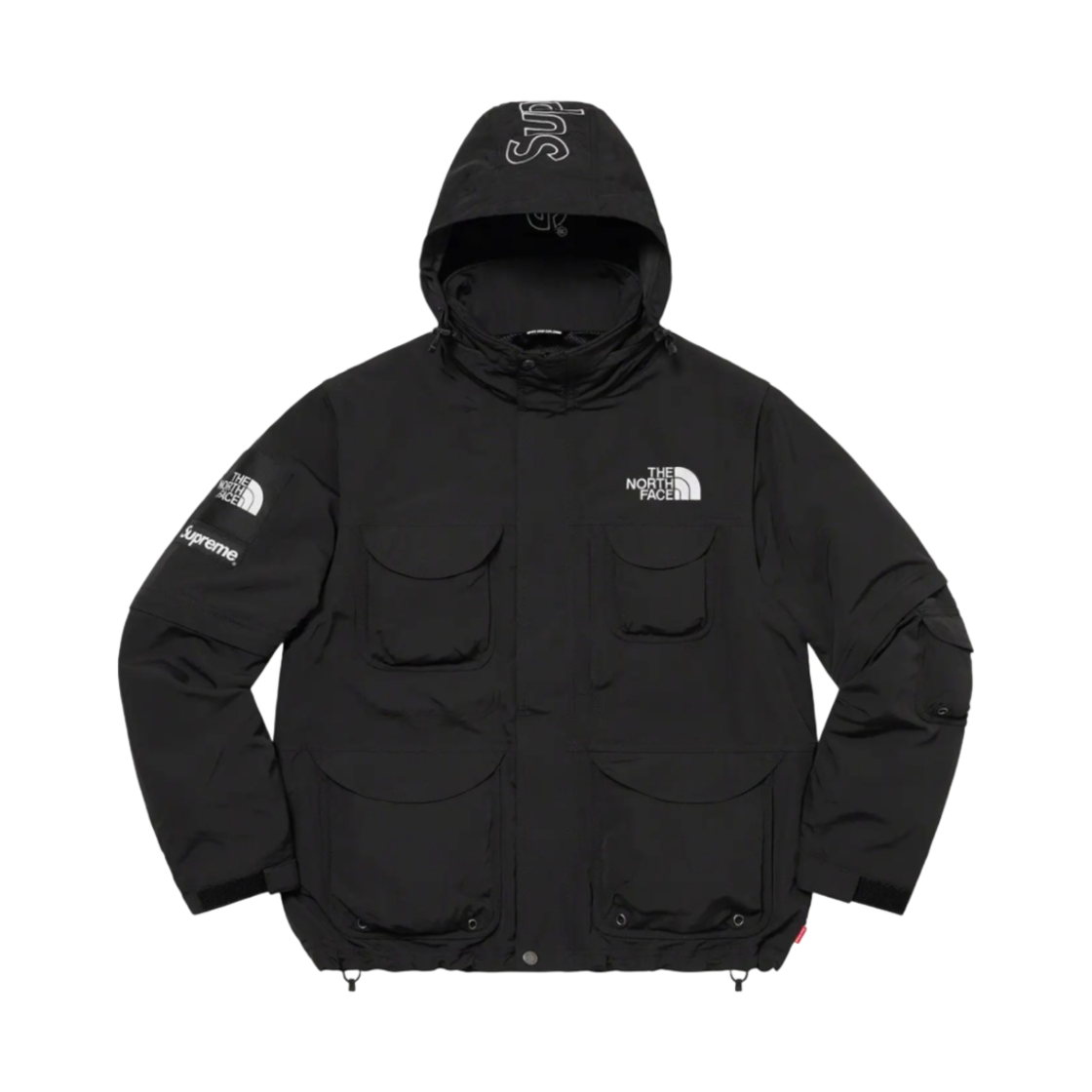 슈프림 x 노스페이스 트레킹 컨버터블 자켓 블랙 - 22SS(Supreme x The North Face Trekking Convertible Jacket Black - 22SS)