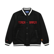 FC Barcelona Special Line Varsity Jacket Black