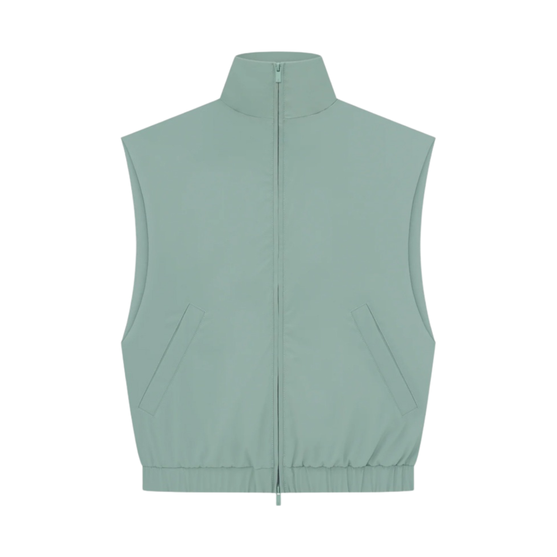 (W) 에센셜 러닝 나일론 베스트 시카모어 - 23SS((W) Essentials Running Nylon Vest Sycamore - 23SS) - 1