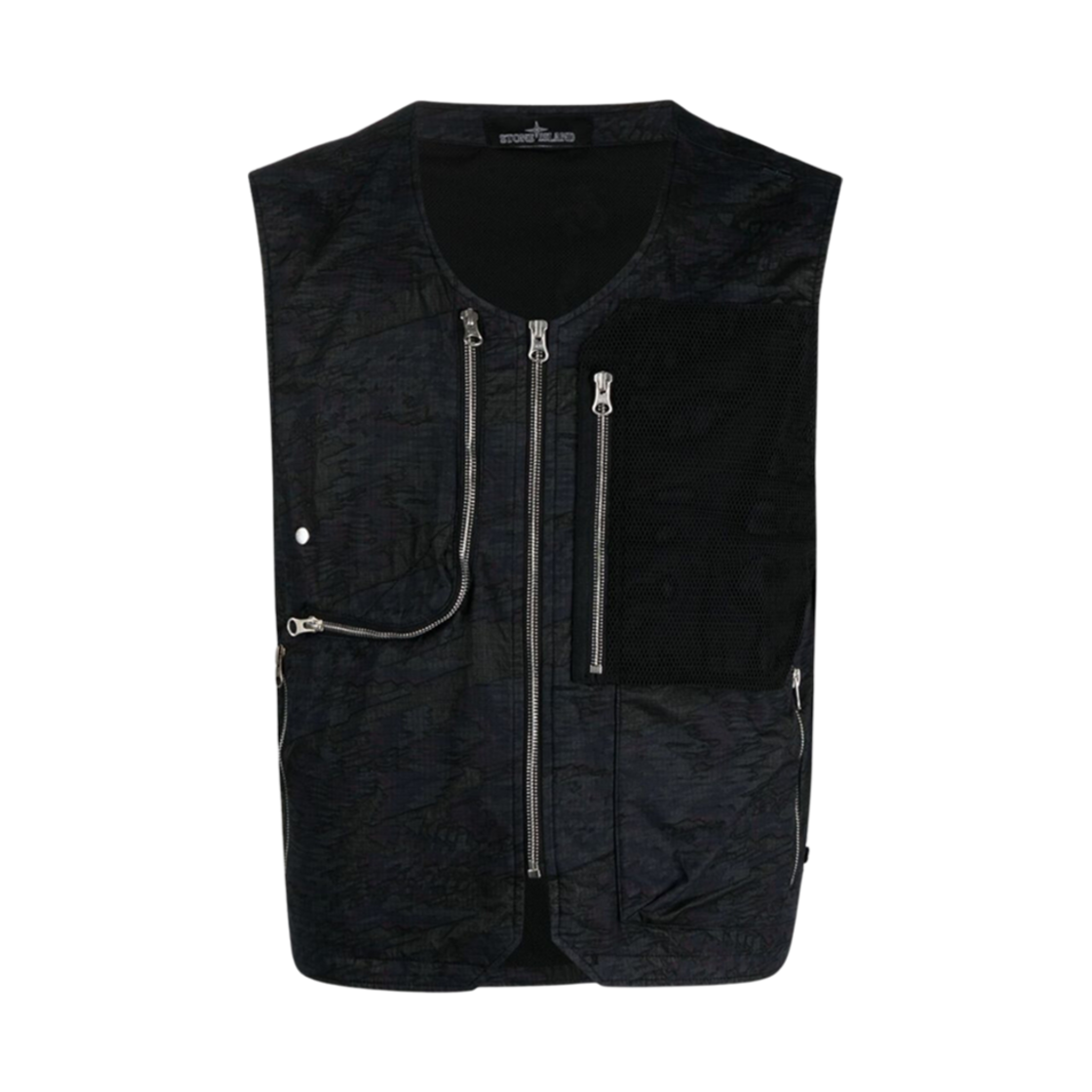 스톤 아일랜드 G0103 쉐도우 프로젝트 베스트 블랙 - 21SS(Stone Island G0103 Shadow Project Vest Black - 21SS)
