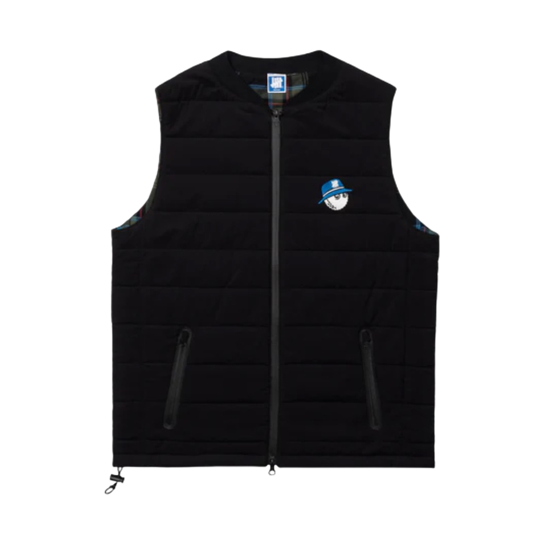 - Malbon Golf x Undefeated Vest Black