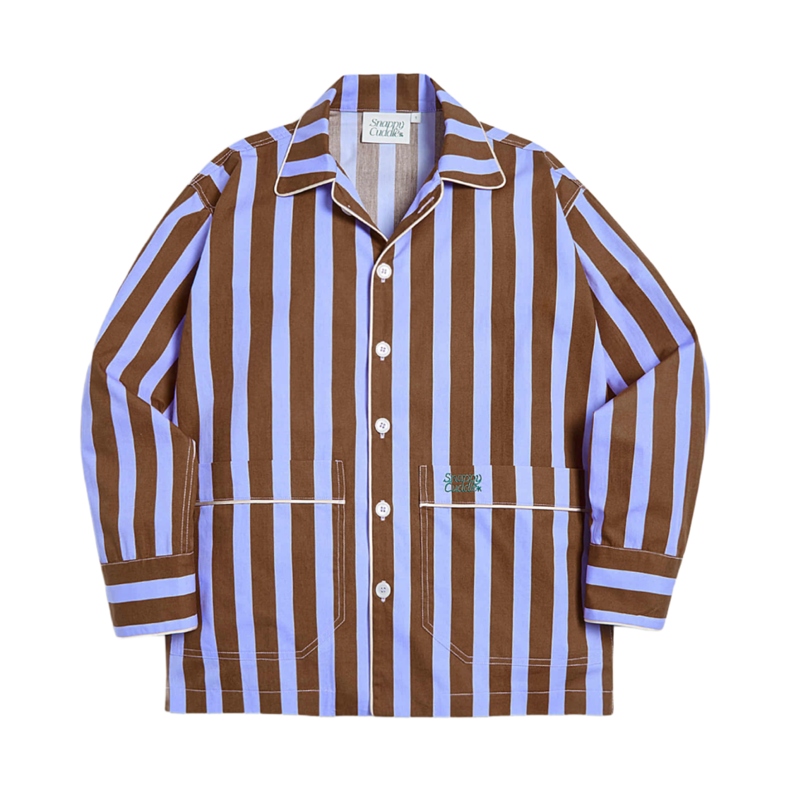 스내피커들 파자마 세트 거짓말 같은 파랑(Snappy Cuddle Pajama Set Bluffing Blue) - 2