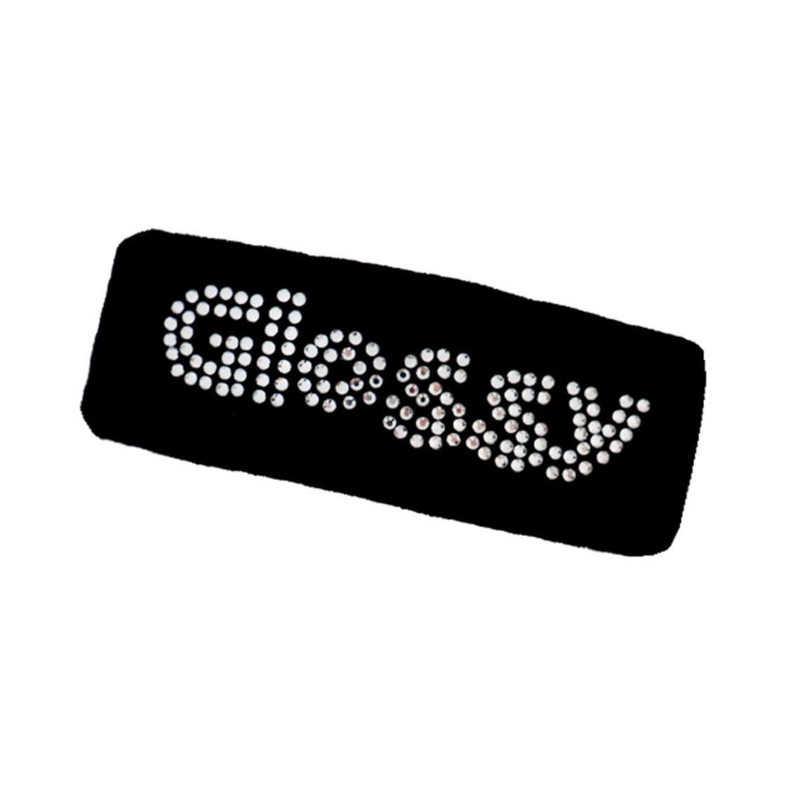 GL-HP001-BK Glossy Mild velvet hair pin