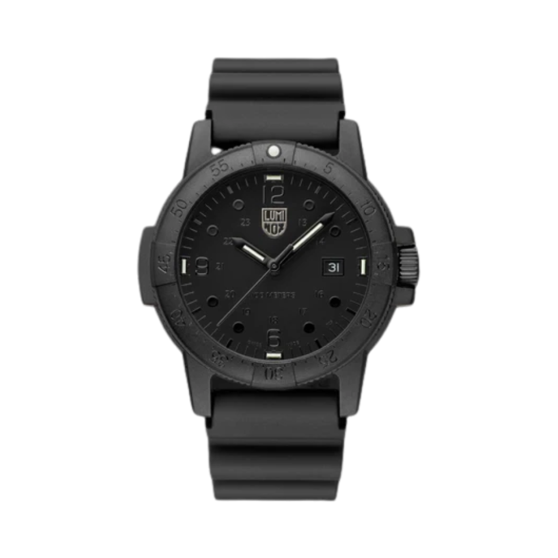 XS-0321-BO-AS Luminox Leatherback Sea Turtle Giant Light 44mm PU Black