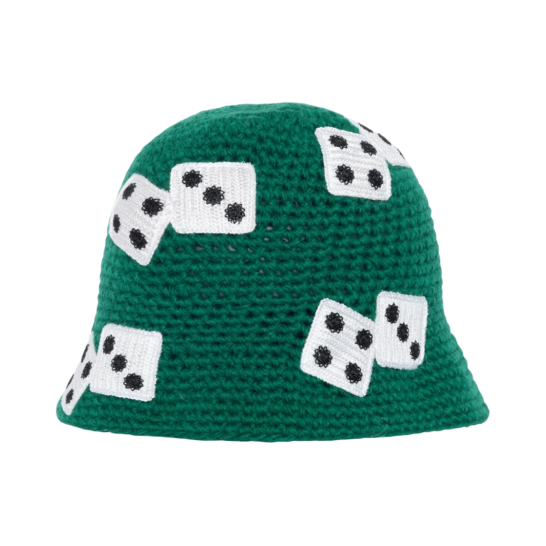 스투시 다이스 니트 버킷햇 그린(Stussy Dice Knit Bucket Hat Green) - 2