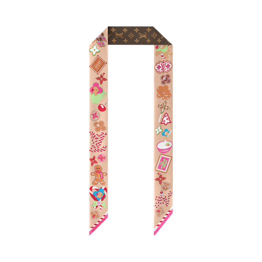 Louis Vuitton Xmas Vivienne BB Bandeau Brown