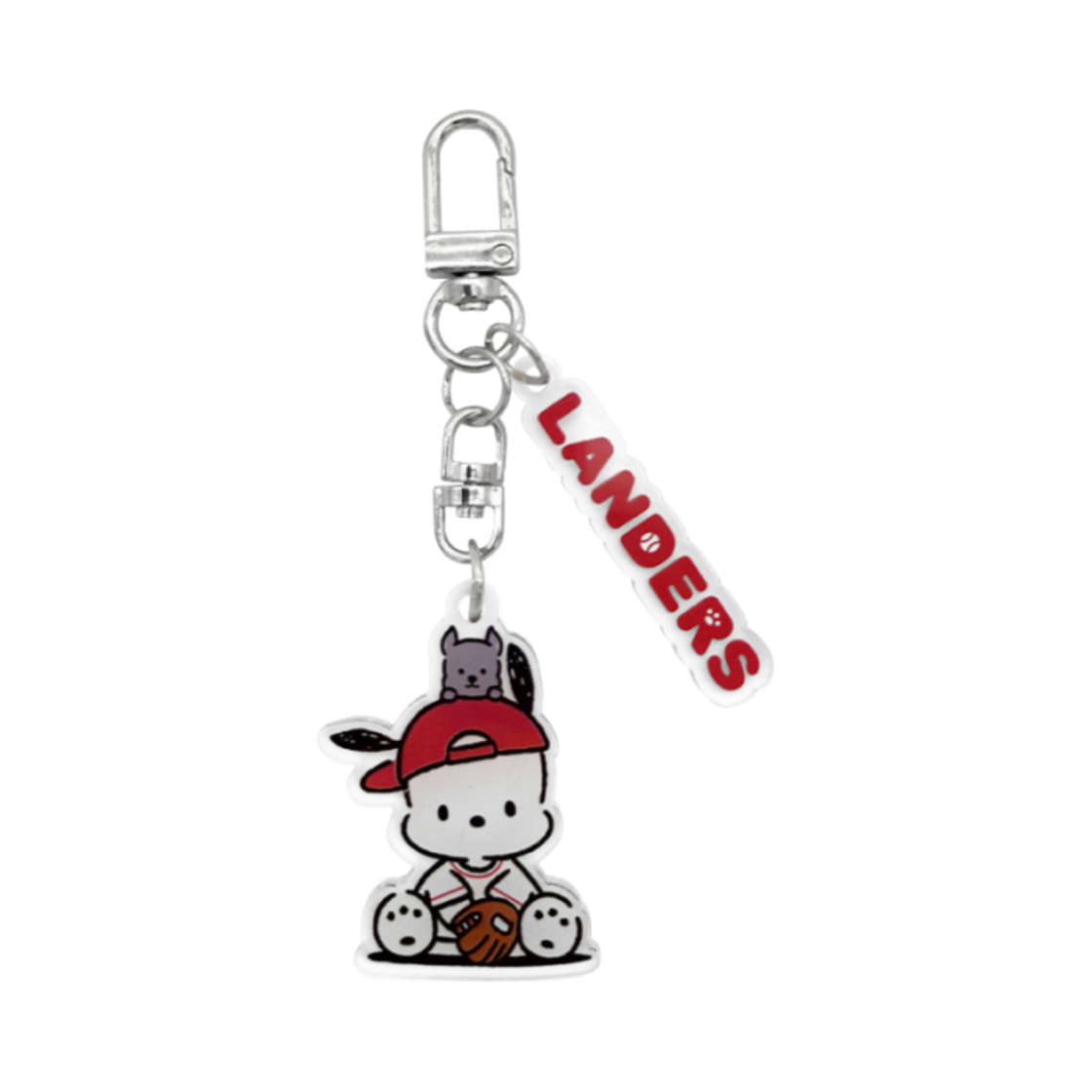 SSG 랜더스 x 포차코 아크릴 키링 멀티(SSG Landers x Pochacco Acrylic Keyring Multi)