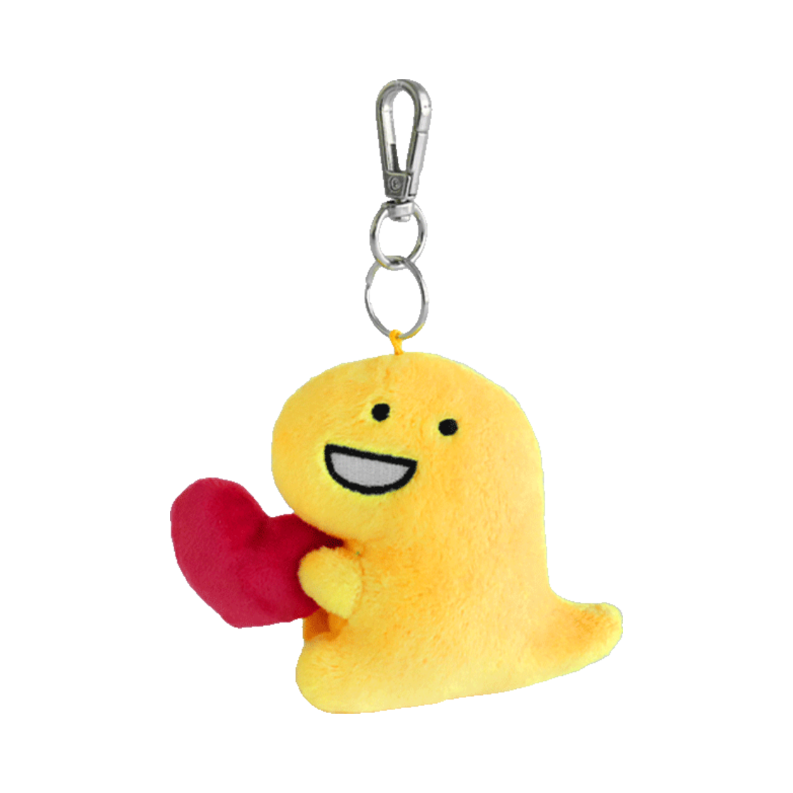 매니어리틀 꼼지락 다이노 키링 마스코트 티라노 하트(Many a Little Ggom Jirak Dino Key Ring Mascott Tyranno(Heart))