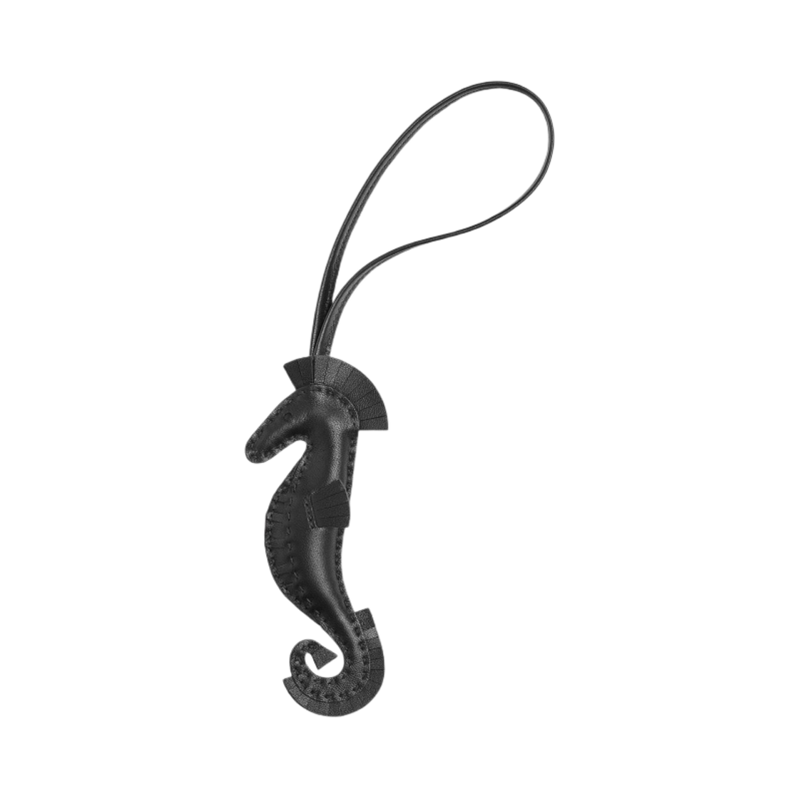 H084738CAAD Hermes Hippo Charm Milo & Noir