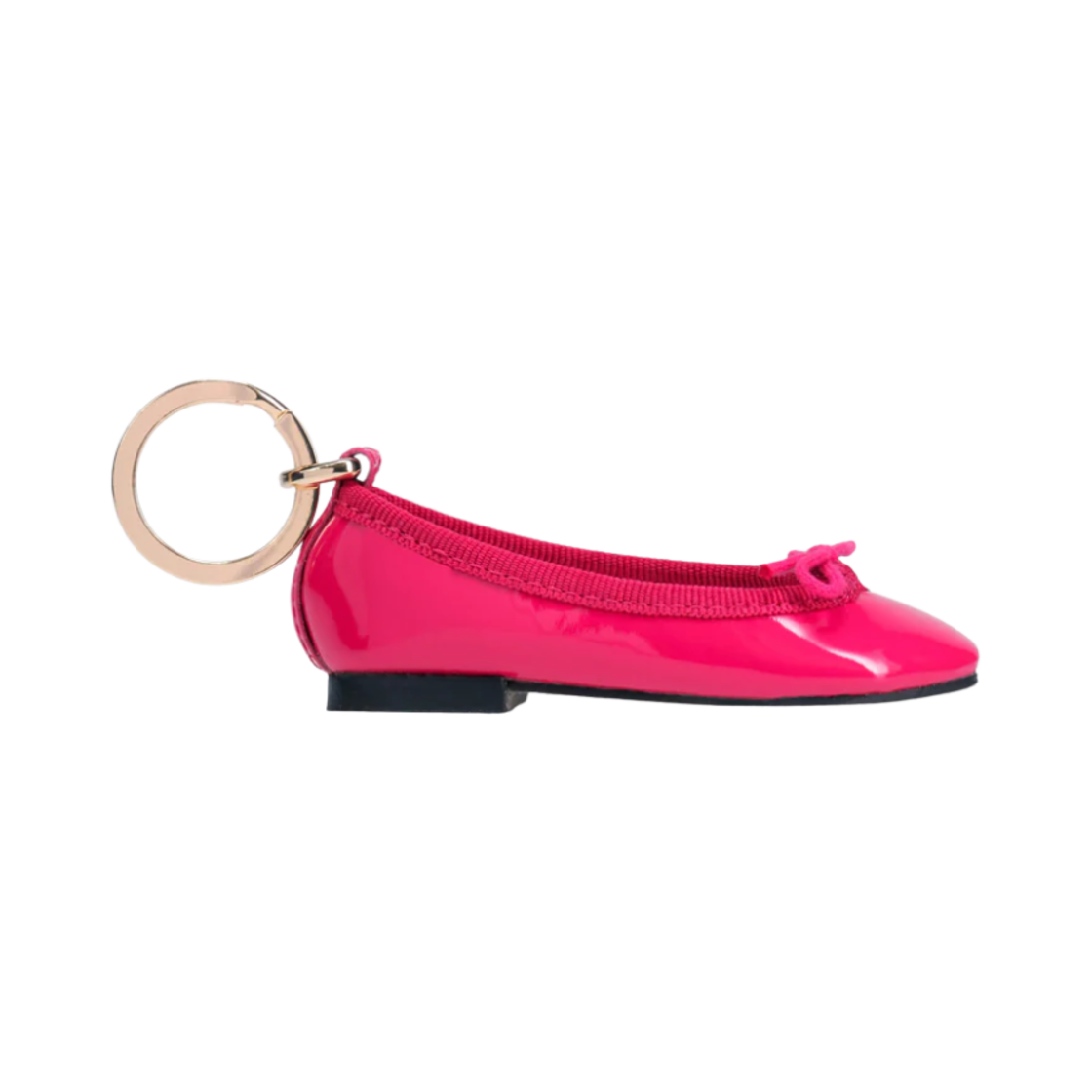 레페토 산드리옹 키체인 라즈베리 핑크(Repetto Cendrillon Keychain Raspberry Pink)