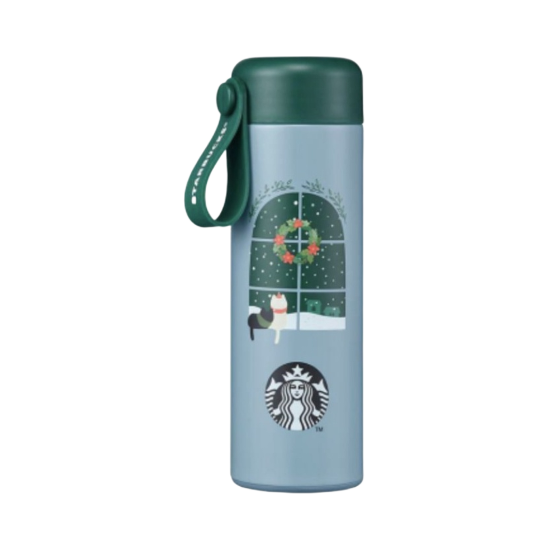 - Starbucks 21 Christmas Home Sweet Home Strap Tumbler 355ml
