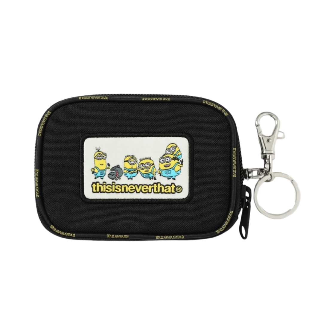 MN241WBASB02BLK Thisisneverthat x Minions Mini Pouch Black