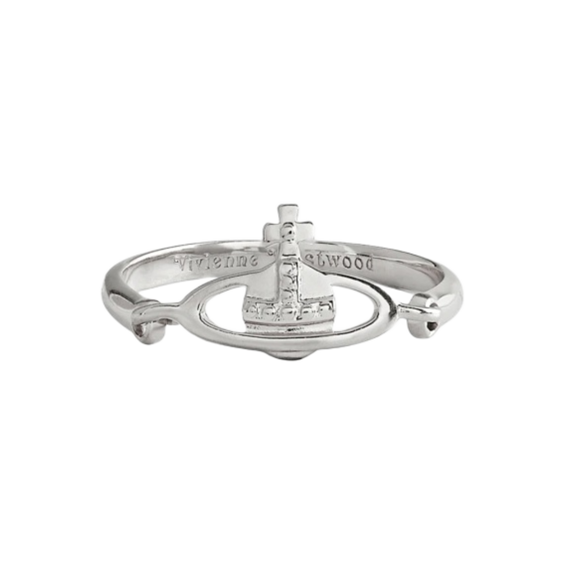 64040011-01P019 Vivienne Westwood Vendome Ring Platinum