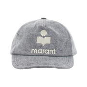 Isabel Marant Tyronh Logo Cap Grey Grey - 22FW