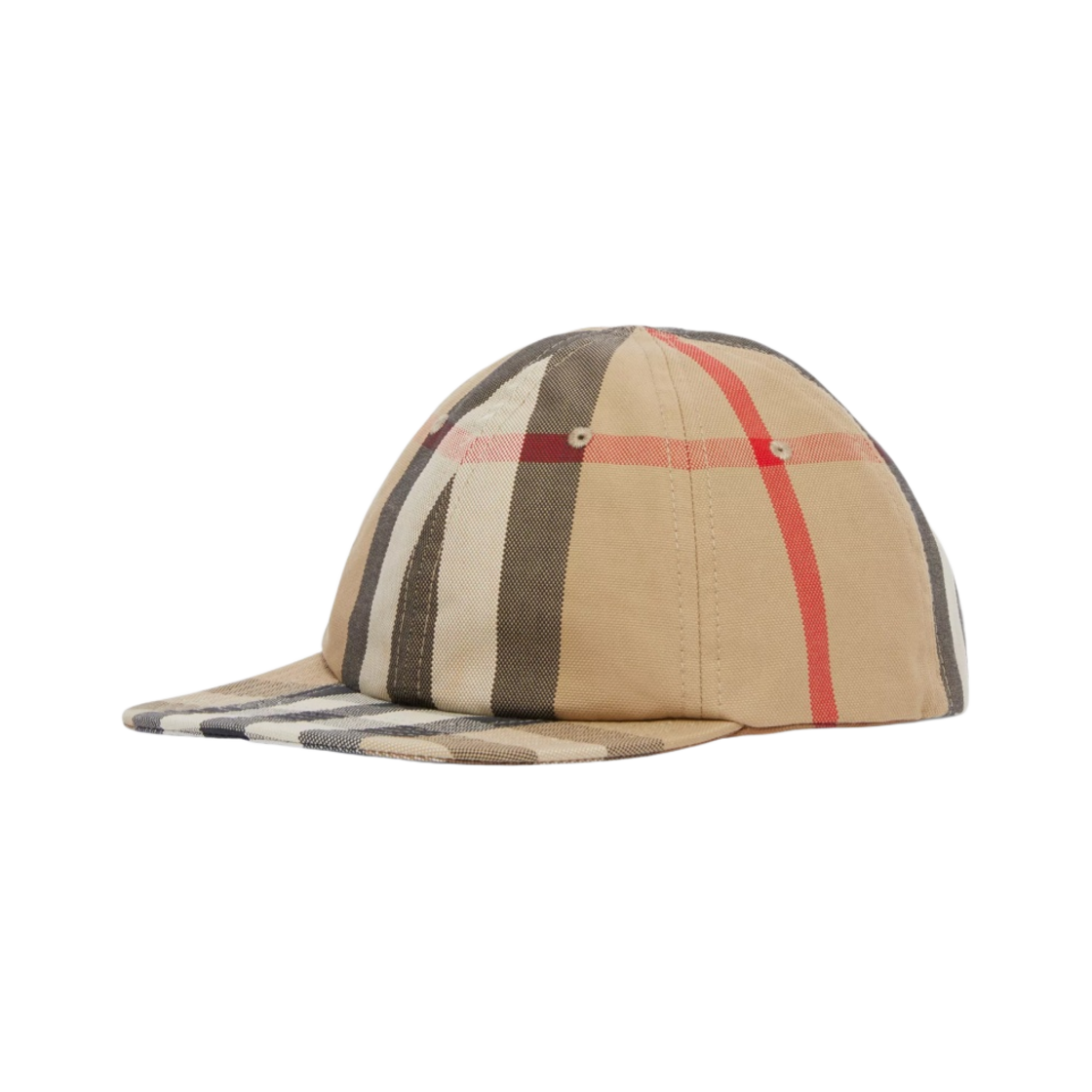 버버리 리버시블 빈티지 체크 코튼 베이스볼 캡 아카이브 베이지(Burberry Reversible Vintage Check Cotton Baseball Cap Archive Beige)