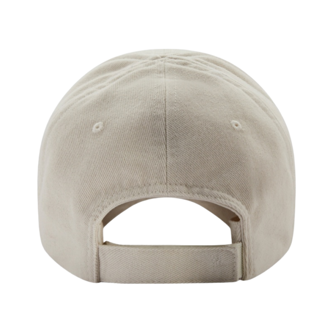 (W) 발렌시아가 로고 바이저 캡 화이트((W) Balenciaga Logo Visor Cap White) - 3