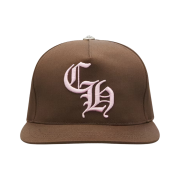 Chrome Hearts CH Baseball Hat Brown Pink