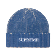 Supreme Overprint Beanie Blue - 22SS