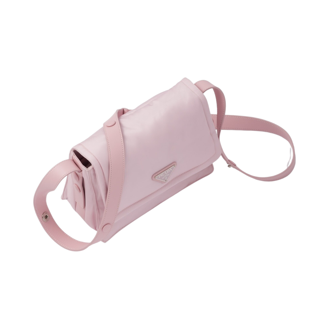 프라다 스몰 패디드 리나일론 숄더백 알라바스터 핑크(Prada Small Padded Re-Nylon Shoulder Bag Alabaster Pink) - 2