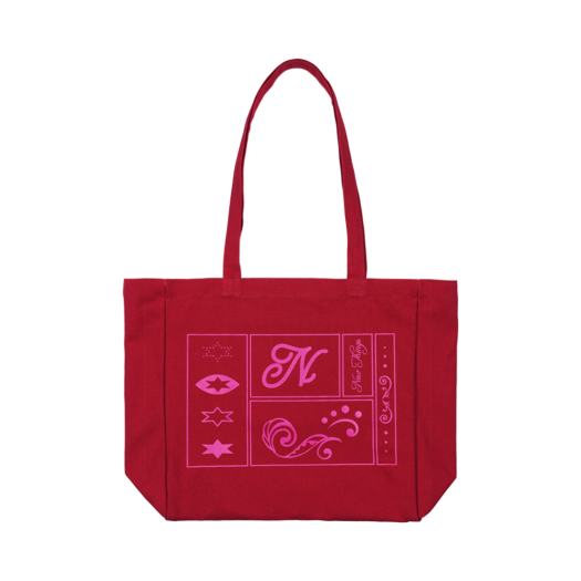 Nff426 Nff New Things Canvas Bag Red