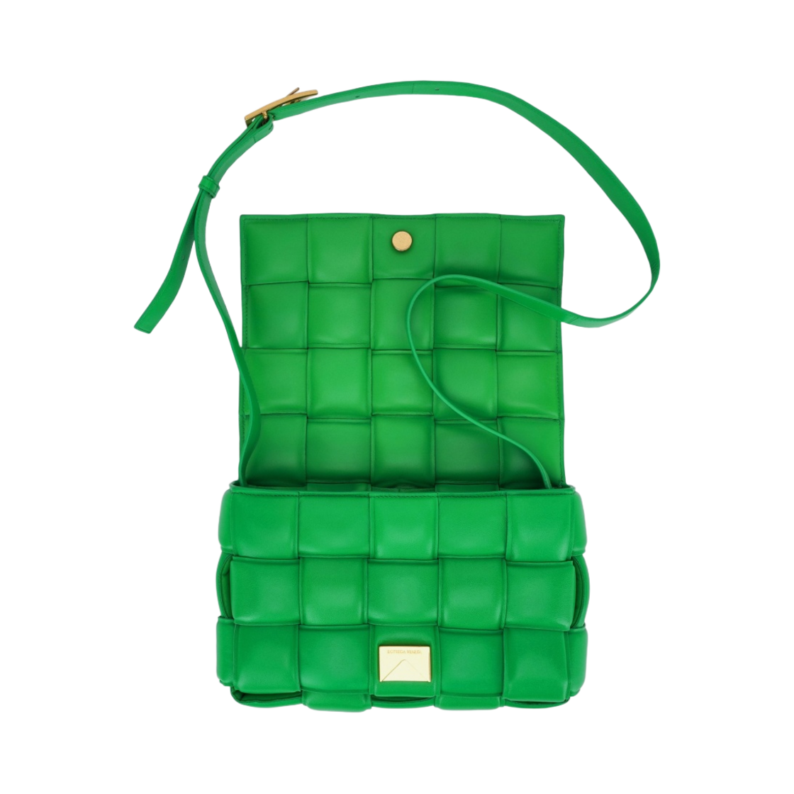 보테가 베네타 패딩 레더 카세트백 그래스(Bottega Veneta Padded Leather Cassette Grass) - 2