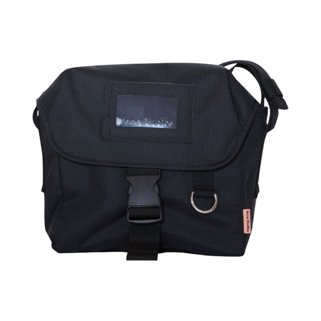 아크네 스튜디오 미디움 메신저백 블랙(Acne Studios Midi Messenger Bag Black)