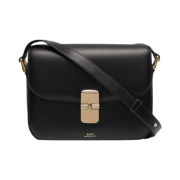 A.P.C. Grace Small Bag Black Gold