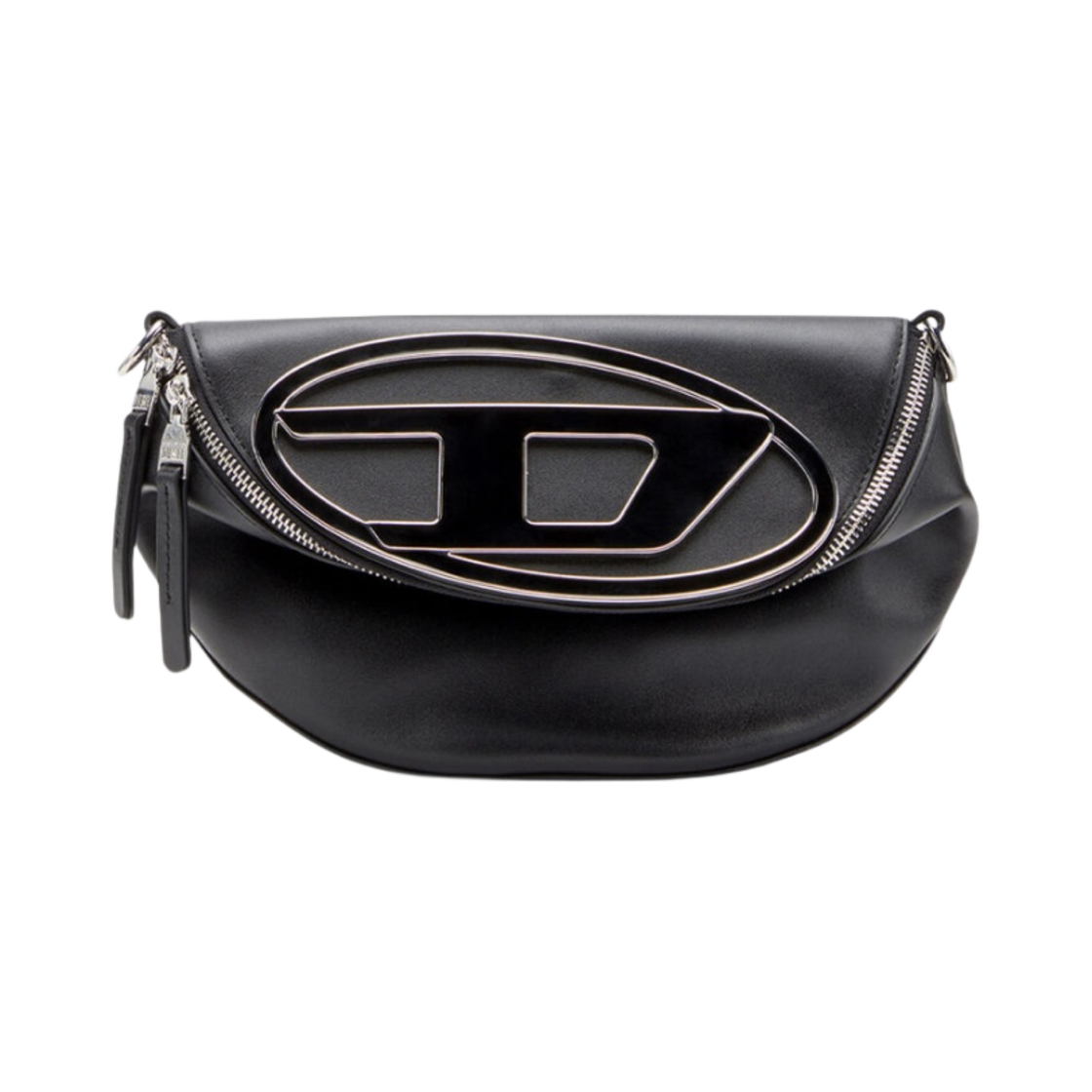 디젤 1DR 크로스바디백 인 나파 레더 블랙(Diesel 1DR Crossbody Bag in Nappa Leather Black) - 1
