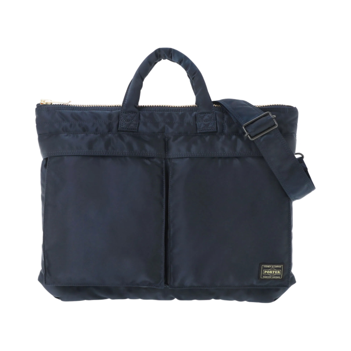 포터 올 뉴 탱커 숏 헬멧백 아이언 블루(Porter All New Tanker Short Helmet Bag Iron Blue)