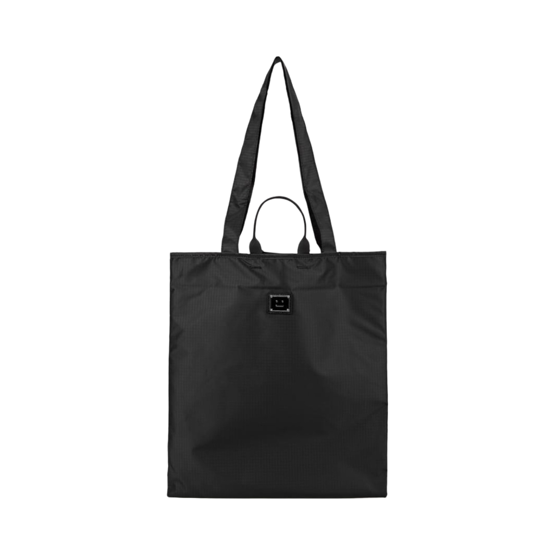 아크네 스튜디오 페이스 패치 숄더 토트백 블랙(Acne Studios Face Patch Shoulder Tote Bag Black) - 1