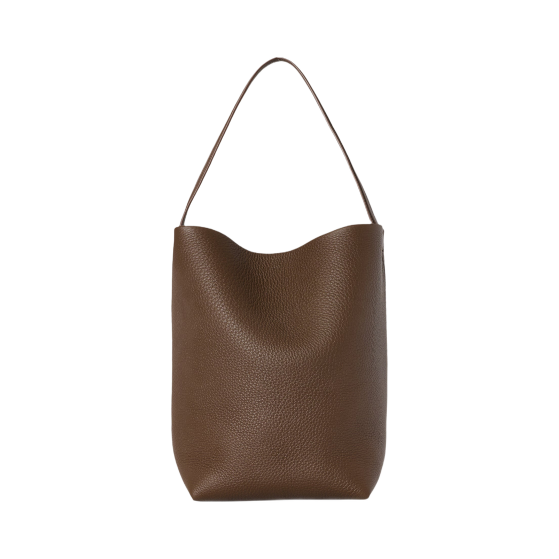 더 로우 미디움 N/S 파크 토트백 레더 다크 올리브(The Row Medium N/S Park Tote Bag in Leather Dark Olive)