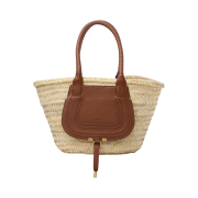 Chloe Marcie Medium Basket Tan